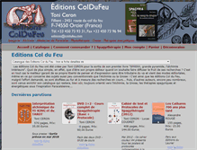Tablet Screenshot of coldufeu.com